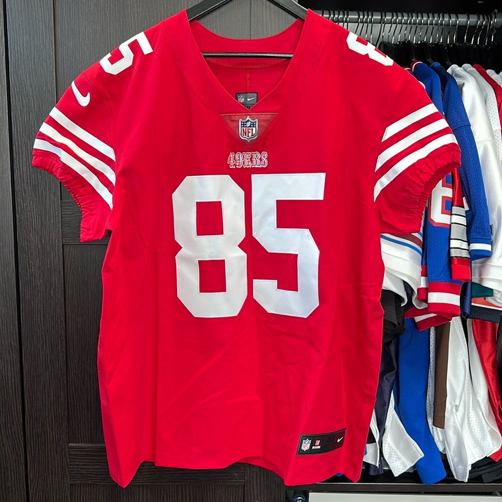 George Kittle San Francisco 49ers Nike NFL Authentic Vapor Elite Jersey - 48/XL